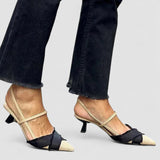 Nikolett - Elegáns slingback cipők