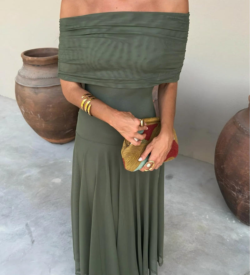 Dóra - Elegáns Maxi Ruha Mesh