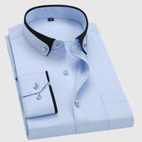 Jan - Kontrasztos galléros ing