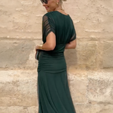 Orsolya - Elegáns maxi ránctalan ruha
