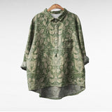 Margit - Vidám Lenvászon Blúz