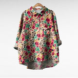 Margit - Vidám Lenvászon Blúz