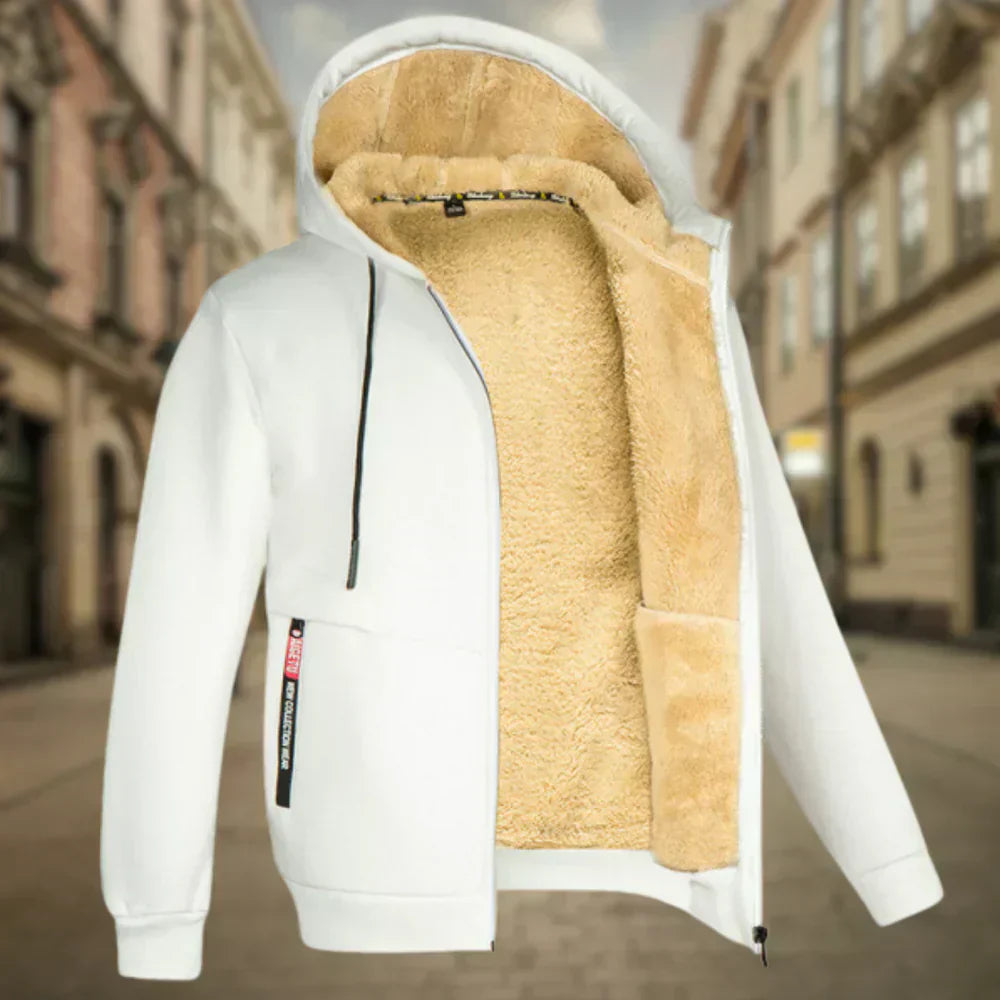 Tibor - Fleece Kapucnis Pulóver Férfiaknak