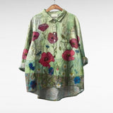 Zsuzsanna - Vidám Lenvászon Blúz