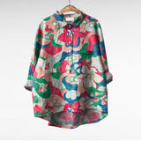 Kinga - Vidám Lenvászon Blúz