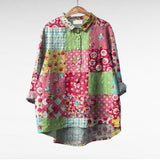 Kinga - Vidám Lenvászon Blúz