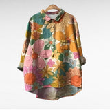 Veronika - Vidám Lenvászon Blúz