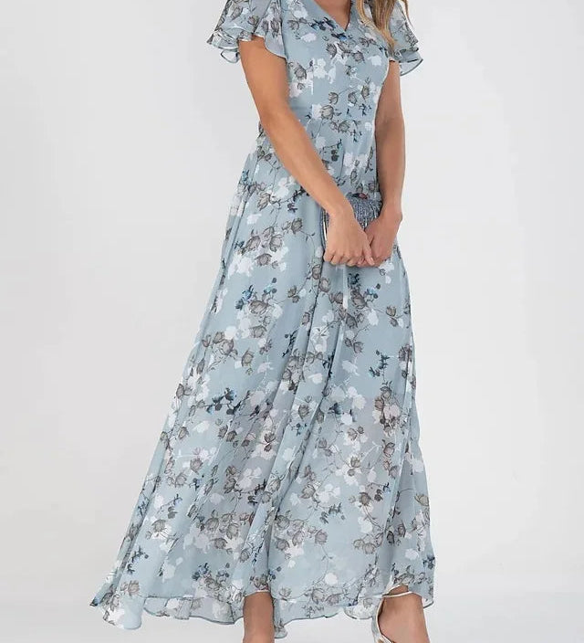 Kinga - Glamorous dress that covers the belly