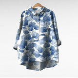 Veronika - Vidám Lenvászon Blúz