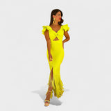 Eszter - Neon flamenco ruha