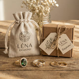 Ezüst Nyaklánc Kék Csillaggyümölccsel és Opállal