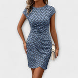 Emma - Rövid, tüllből készült ruha céltudatos mintával