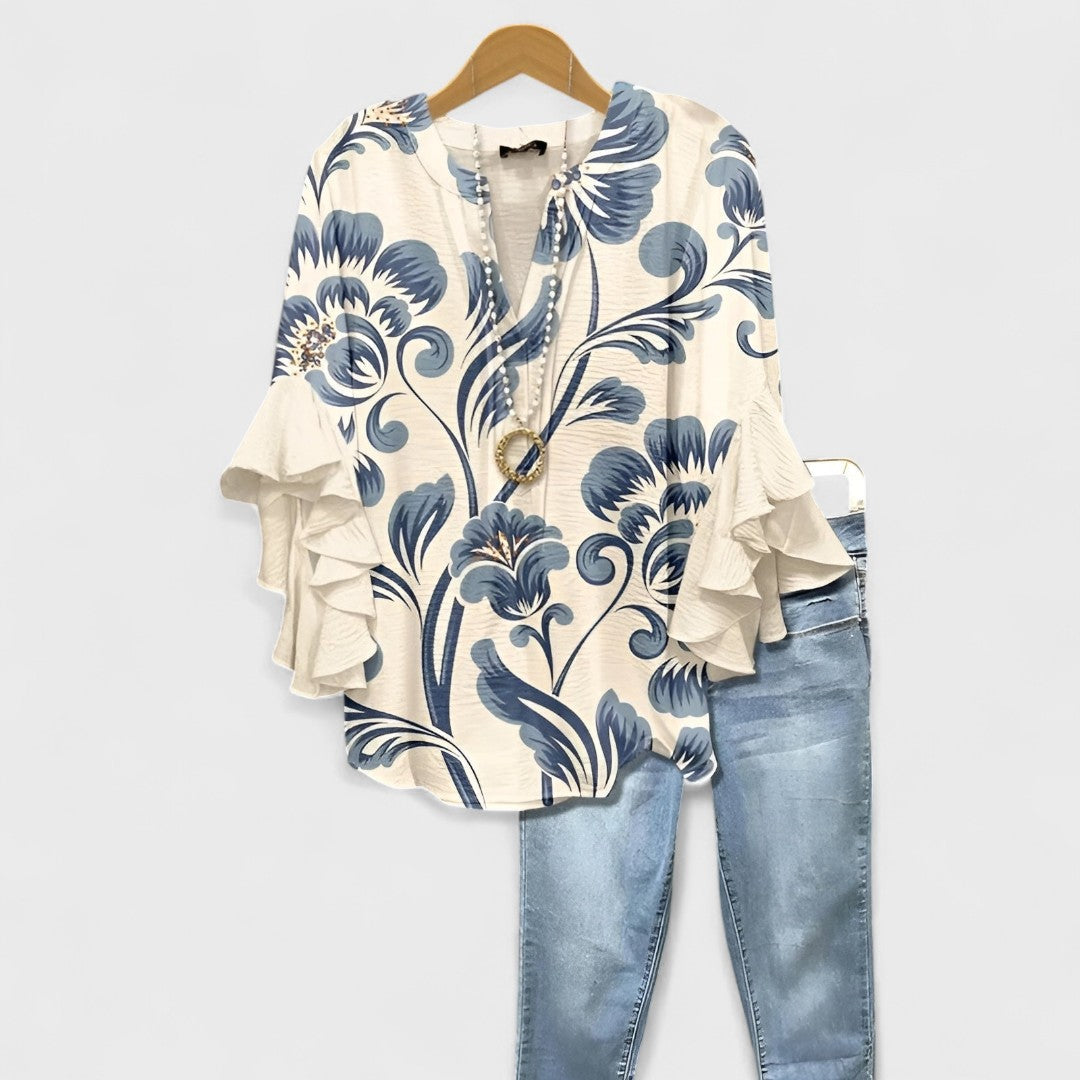 Elizabeth - Nyári Casual Blúz