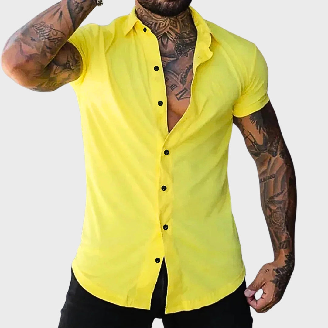Róbert - Rövidujjú slim ing