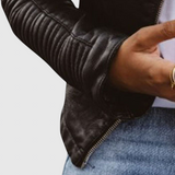 Anais - Elegáns bőrkabát