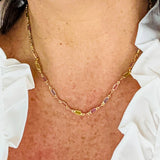 Isabella Nyaklánc CZ Színes Kövekkel