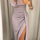 Zsuzsanna - Elegáns, vállat szabadon hagyó ruha