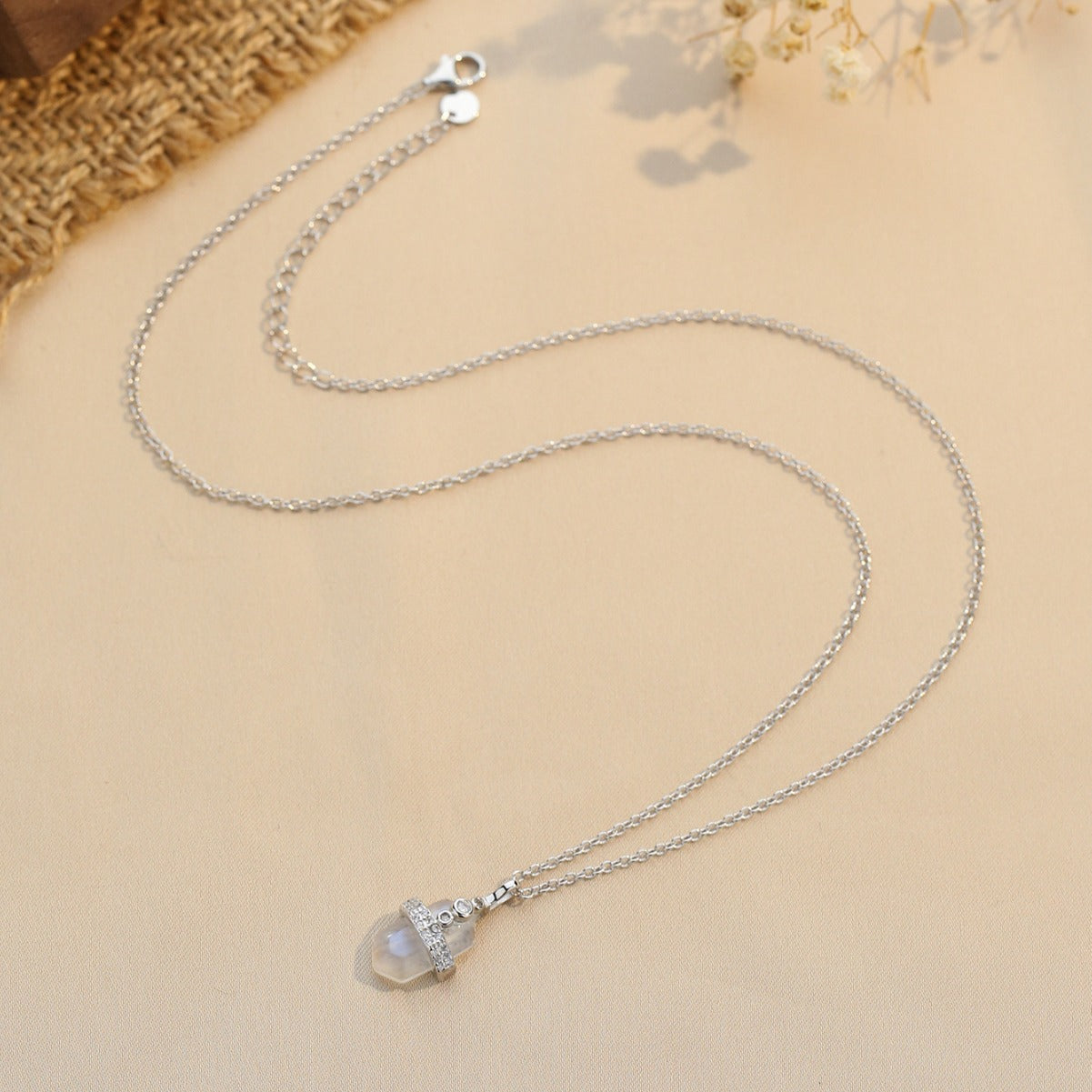 Emma nyaklánc Holdkővel