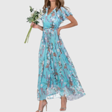 Katalin – Elegáns Női Hosszú Ruha Könnyed Szabással