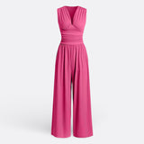 Piroska - Ujjatlan, Széles Szárú Elegáns Overall