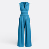 Piroska - Ujjatlan, Széles Szárú Elegáns Overall