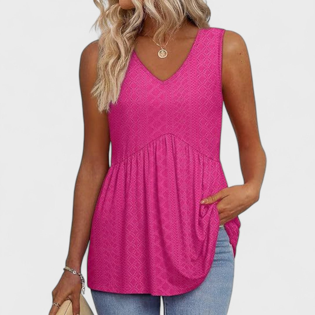 Elenor - Elegáns Kényelmes Napi Top