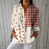 Dalma - Vidéki mintás blúz