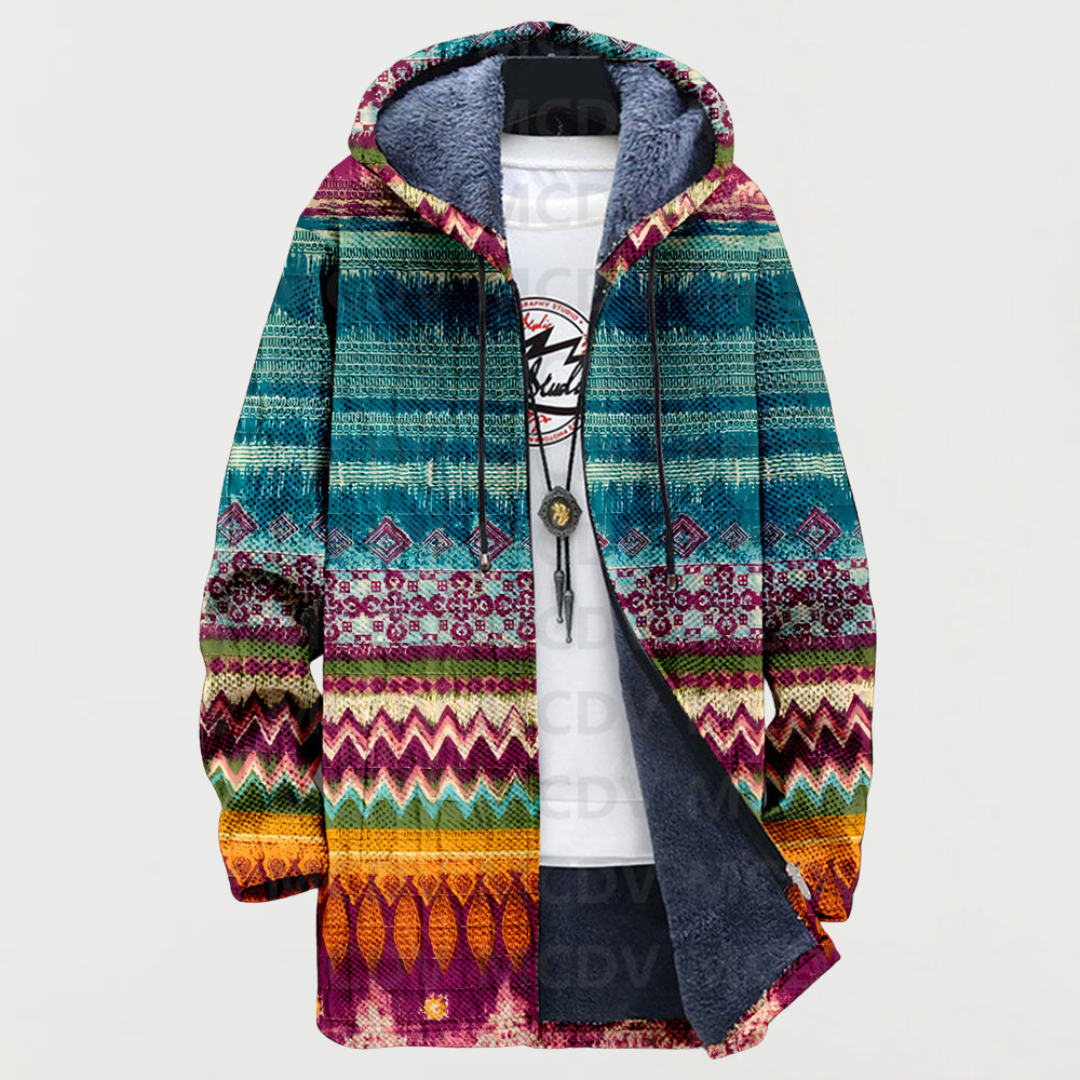 Zsuzsanna - Etno mintás kabát