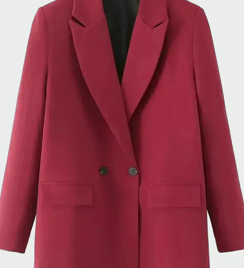 Krisztina - Oversized kabát modern vonallal