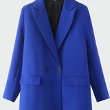 Krisztina - Oversized kabát modern vonallal