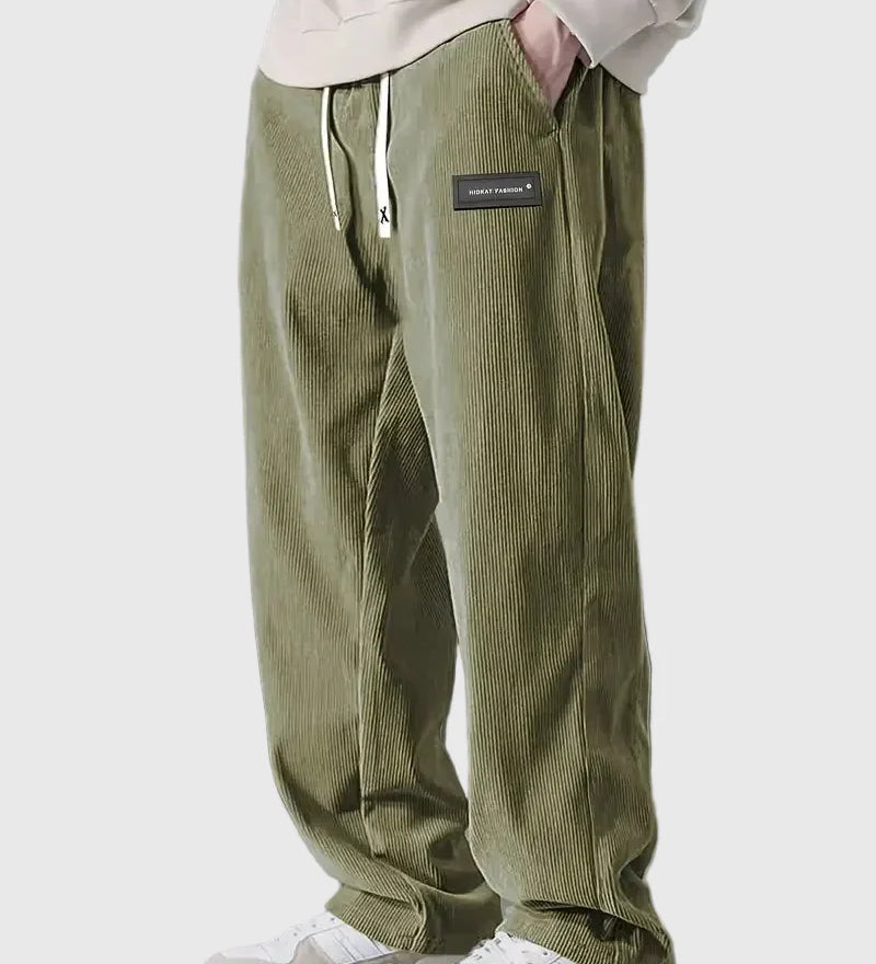 Kényelmes Szarvasbőr Bársony Nadrág