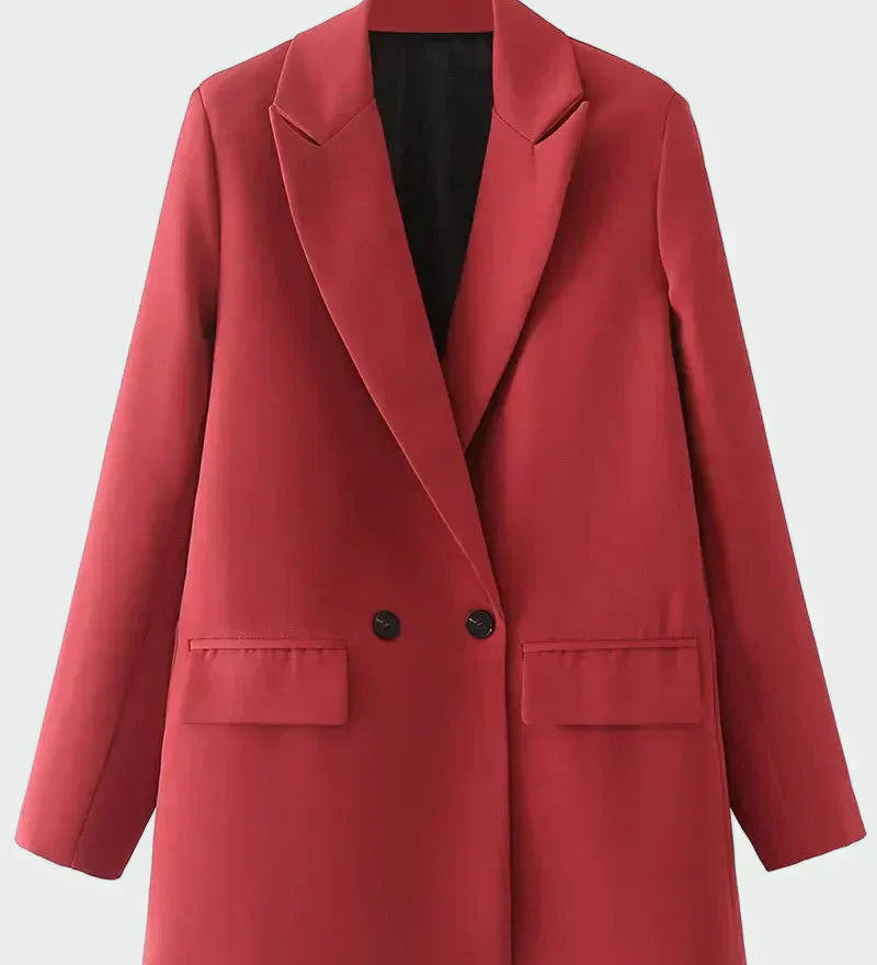 Krisztina - Oversized kabát modern vonallal