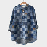 Mári | Prémium blúz színes mintákkal