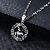 Rák Zodiákus Medál Rozsdamentes Acélból