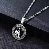 Rák Zodiákus Medál Rozsdamentes Acélból