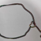 Lara nyaklánc rozsdamentes acél szívvel