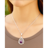 Paula Ametiszt Nyaklánc