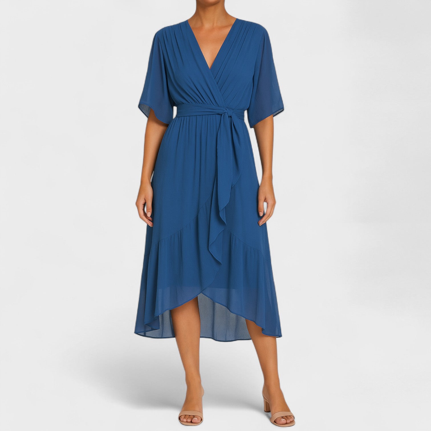 Csilla - Elegáns ruha derékkal