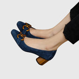 Viktória – Elegáns Csatos Ballarina Cipő