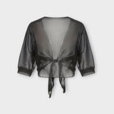 Olivia - Blúz nyitott elülső panellel