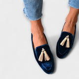 Kinga - Vintage Mokaszin Fringekkel