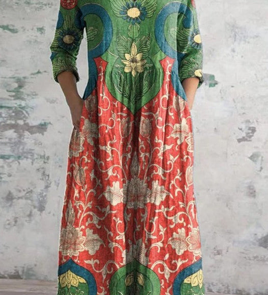 Szilvia - Romantikus vintage ruha