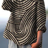 Melinda - Vidám Lenvászon Blúz