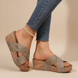 Judit - Boho Wedge Szandálok