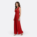 Piroska - Ujjatlan, Széles Szárú Elegáns Overall